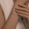 Браслет из белого золота с бриллиантами (Арт.1050304-3)