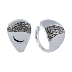 Серьги из белого золота с бриллиантом (Арт.yk209411ea_sr_wg)