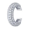 Серьга из серебра с фианитами «Сияние линий» SOKOLOV (арт.94170385)