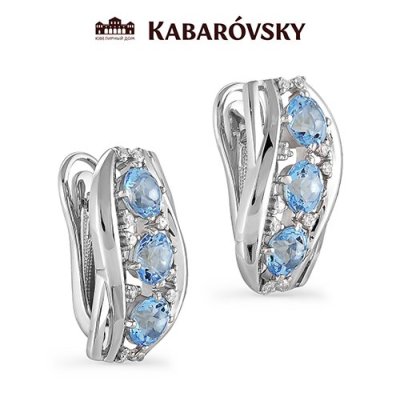 Серьги Кабаровский (Арт.12-032-81100)