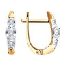 Серьги из золота с бриллиантами (Арт.51-220-01739-1)
