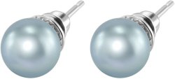 Серьги из серебра с жемчугом (Арт.aas-13-10-27-s)