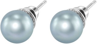 Серьги серебряные с жемчугом Beautiful 27S Rivoli (арт.AAS-13-10-27-S)