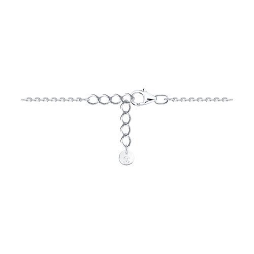 Браслет из серебра с фианитами (Арт.94051235)