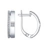 Серьги из серебра с фианитами (Арт.94022368)