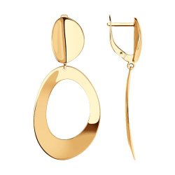 Серьги из золота (Арт.029045)