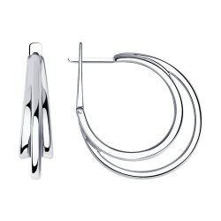 Серьги из серебра (Арт.94024344)