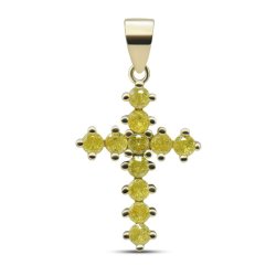 Подвеска Серебряные крылья (Арт.032025769gp-u-cb20_kubcirkonii)