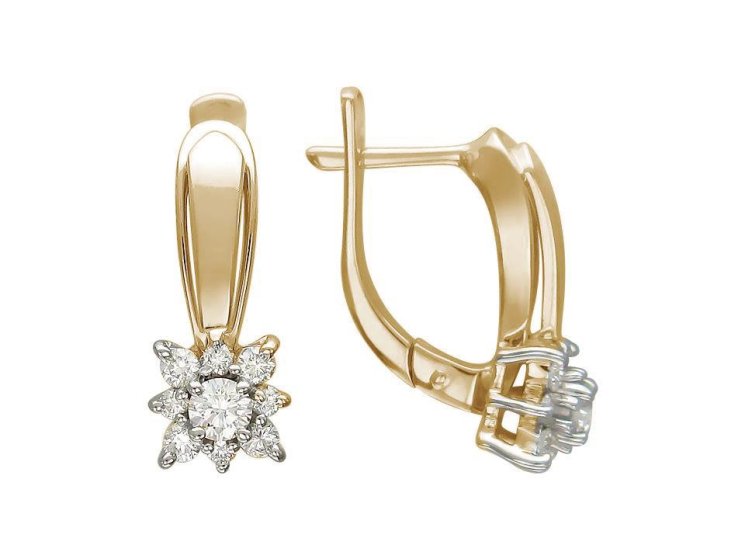 Серьги Эстет (Арт.01s166073)
