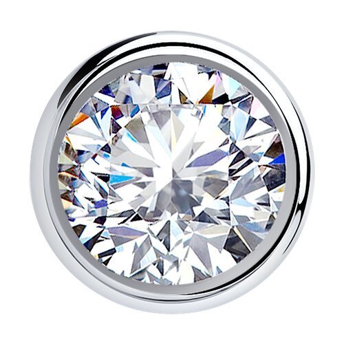 Подвеска из серебра с фианитом (Арт.94031378)