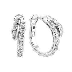 Серьги из серебра с фианитом (Арт.cz-e04551-x-w-x-x-w)