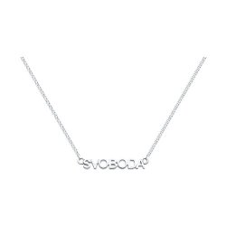 Колье из серебра (Арт.94070568)
