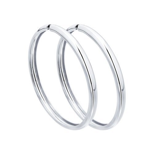 Серьги конго из серебра (Арт.94140011)