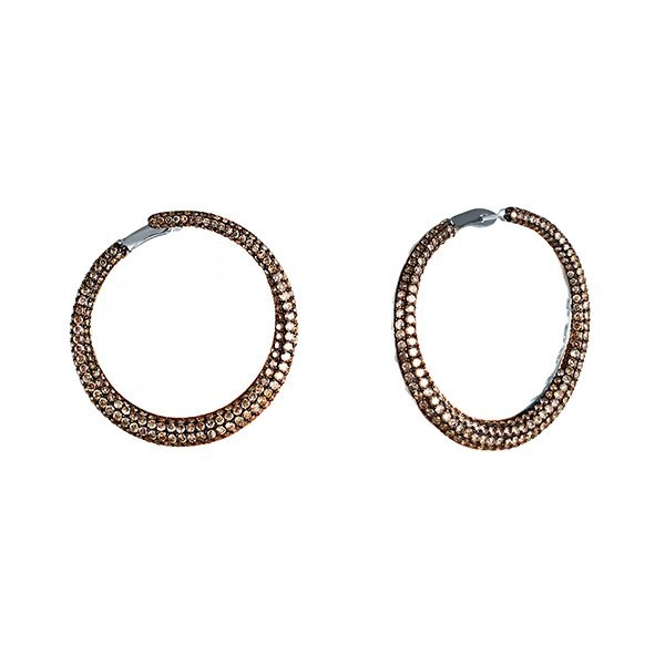 Серьги из белого золота с бриллиантом (Арт.e38930b1f14wb005_sr_dn_wg)