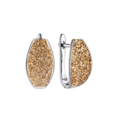 Серьги из серебра (Арт.gl-e01765-x-w-g-x-x)