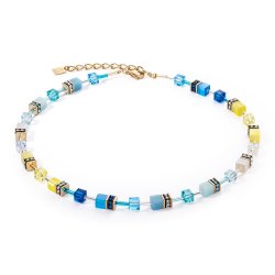 Колье turquoise-yellow la_2838_10-0601