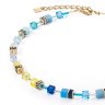 Колье turquoise-yellow la_2838_10-0601
