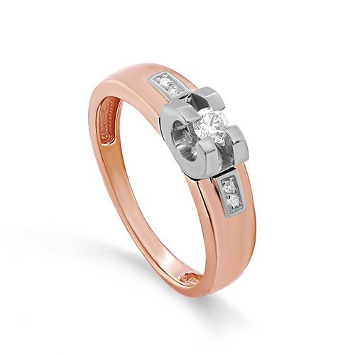 Кольцо золотое с бриллиантами «Городской Легендариум» Kabarovsky (арт.11-01698-1000)