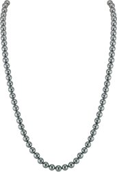 Ожерелье из ювелирного сплава с жемчугом и кристаллом swarovski (Арт.22l-ms-30)