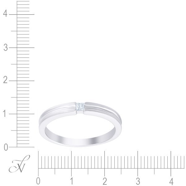Кольцо из белого золота с бриллиантом (Арт.dr-3873b-05531_ko_wg)