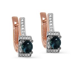 Серьги Кабаровский (Арт.12-01650-1100)