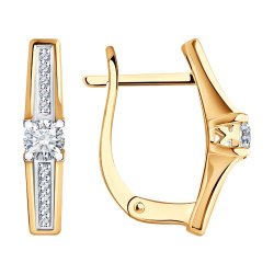 Серьги из золота с бриллиантами (Арт.51-220-01740-1)