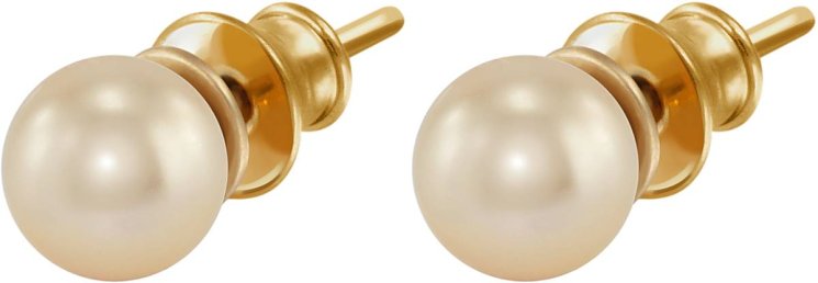 Серьги из серебра с жемчугом (Арт.aas-15-6-5-g)