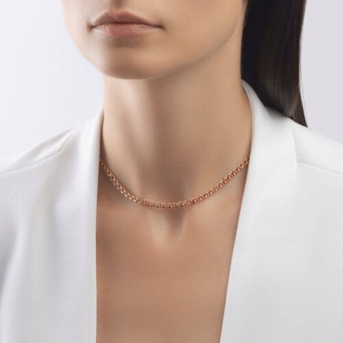 Цепь из золота «Императорский витой панцирь» Соколов (арт.5820)