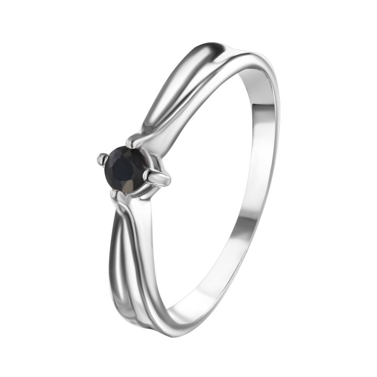 Серебряное кольцо с сапфиром TEOSA 10127-1093-SP