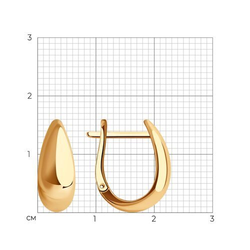 Серьги из золота (Арт.0200117)