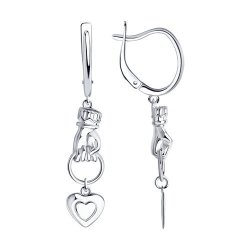 Серьги из серебра (Арт.94024346)