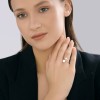Кольцо золотое с бриллиантами и жемчугом «Полярная звезда» SOKOLOV (арт.79-10048-3)