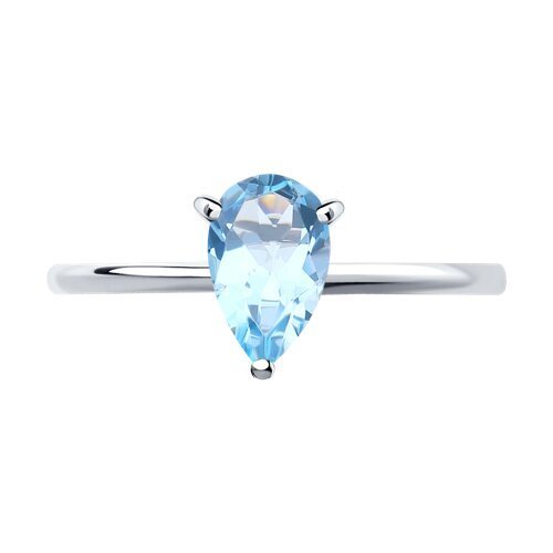 Кольцо золотое с топазом «Небесная Капля» SOKOLOV (арт.716184)