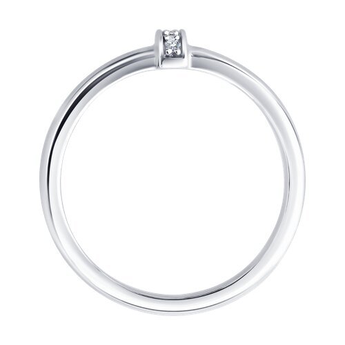 Кольцо SOKOLOV из серебра 925 с бриллиантами (арт. 87010100)