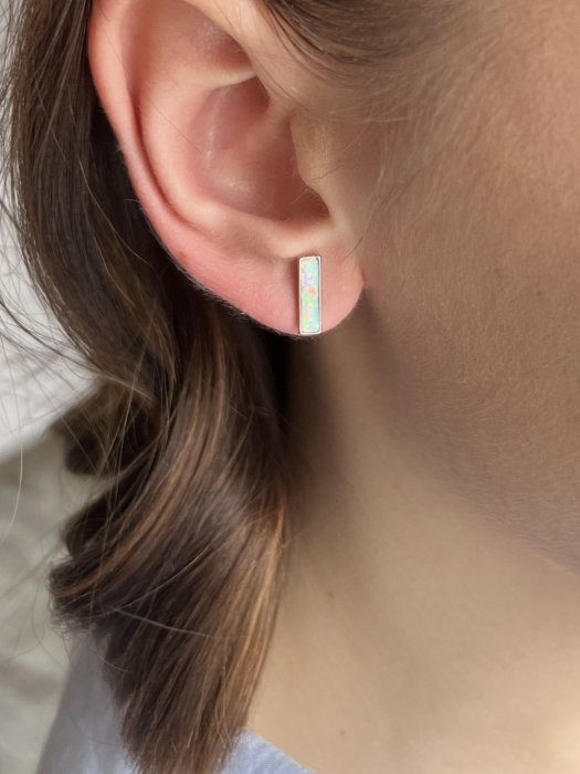 Серьги Серебряные крылья (Арт.022028477a_opalsint)