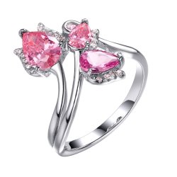 Кольцо из серебра с фианитом (Арт.cz-r03306-x-w-pin-x-w)