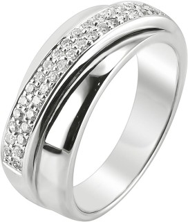 Кольцо с бриллиантами из белого золота «Elegance 04» Diamanti (арт.7VE031GB2)