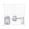Серьги из белого золота с бриллиантами (Арт.1021729)