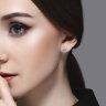 Серьги из белого золота с бриллиантами (Арт.1021729)