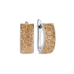 Серьги из серебра (Арт.gl-e01770-x-w-g-x-x)