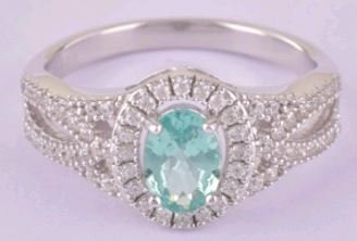 Кольцо из серебра с апатитом и фианитом (Арт.sm-r04918-x-w-bg-x-w)