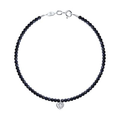 Браслет из белого золота с сапфирами (Арт.2050081-3)