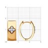 Серьги из золота с бриллиантами (Арт.1022248)