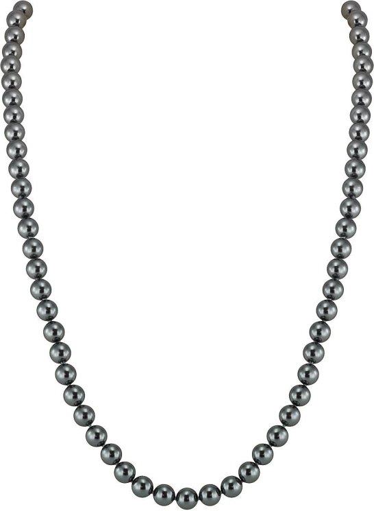 Ожерелье из ювелирного сплава с жемчугом и кристаллом swarovski (Арт.22l-ms-31)