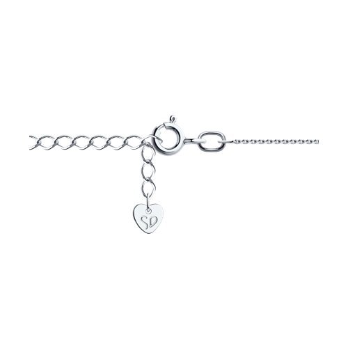 Колье из белого золота с бриллиантами (Арт.1070325-3)