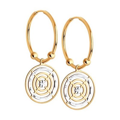 Серьги из золота (Арт.51-124-01743-2)