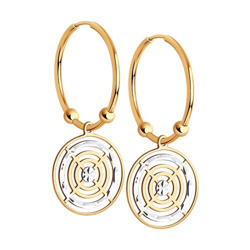 Серьги из золота (Арт.51-124-01743-2)