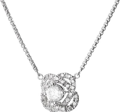 Ожерелье с бриллиантом «Elegance 10» из белого золота Diamanti (арт.3DH505GB2)