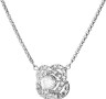 Ожерелье с бриллиантом «Elegance 10» из белого золота Diamanti (арт.3DH505GB2)
