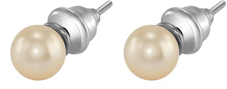 Серьги из серебра с жемчугом (Арт.aas-15-6-5-s)